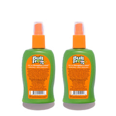 Bullfrog Mosquito Coast label highlights SPF 50 sunscreen and bug repellent benefits.