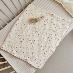 BuLuTu baby blanket with bunny pattern ideal for soothing cuddle time