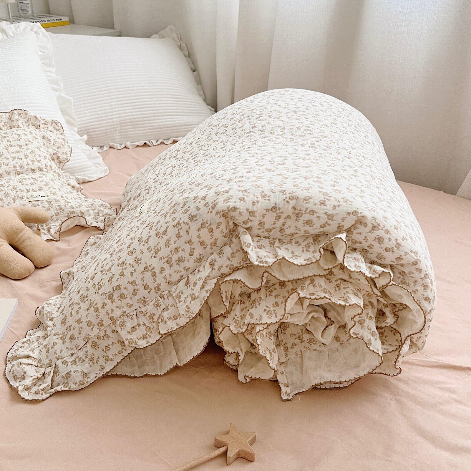BuLuTu gift-ready duvet cover offers thoughtful baby shower present.