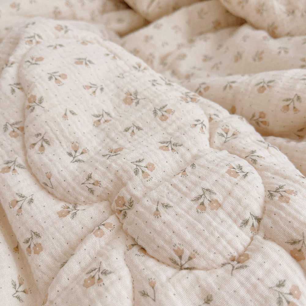 BuLuTu floral design shown in nursery decor highlights aesthetic versatility.