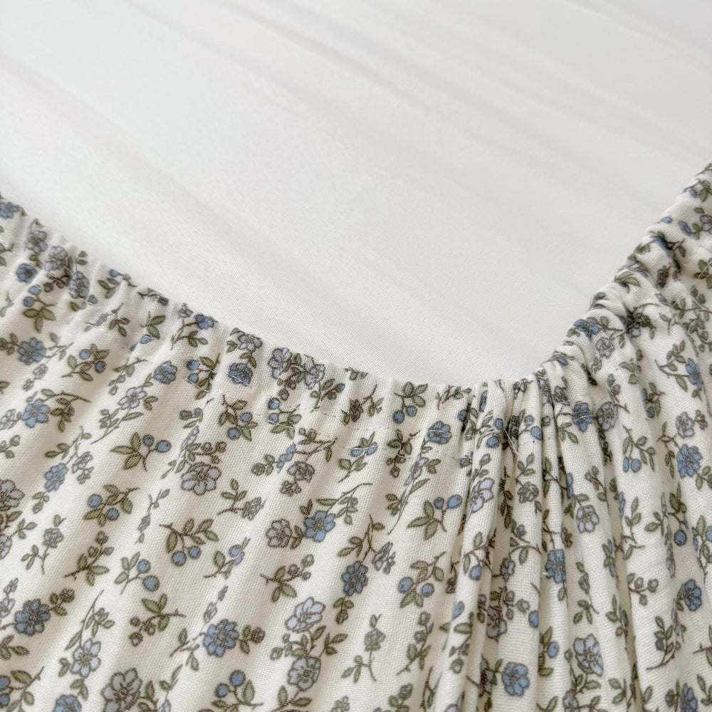 BuLuTu soft muslin sheets offer skin-friendly comfort for restful sleep.
