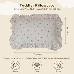 BuLuTu muslin fabric close-up highlights breathable, skin-friendly material.