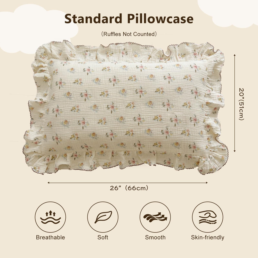 BuLuTu toddler pillowcase close-up shows soft texture for delicate skin.