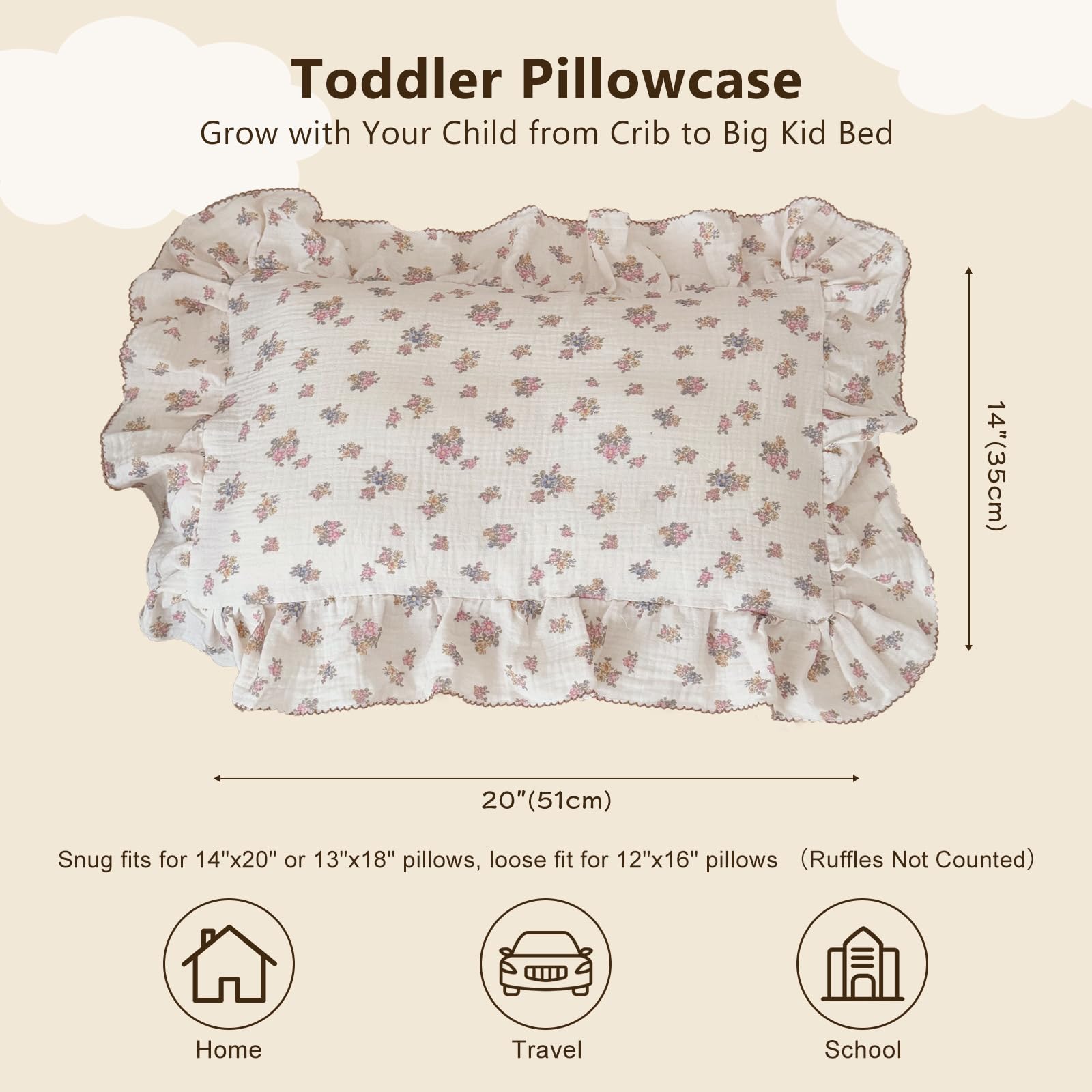 BuLuTu tuberose pattern close-up highlights playful nursery decor and style