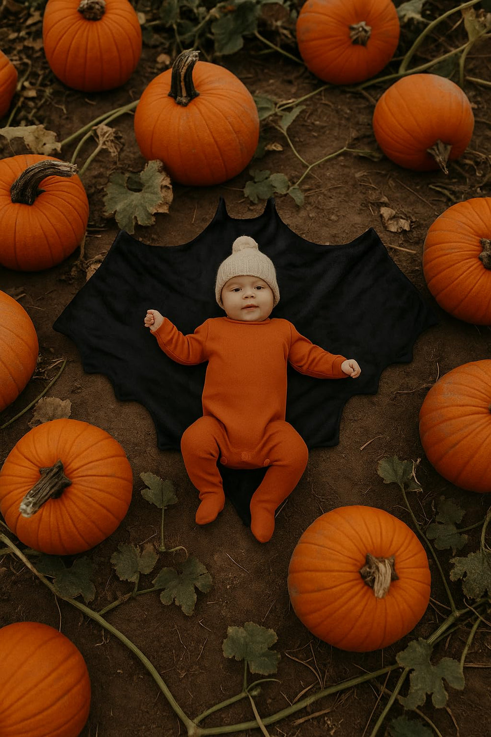 Bumba Kids nursery decoration with bat theme for gothic nursery charm.