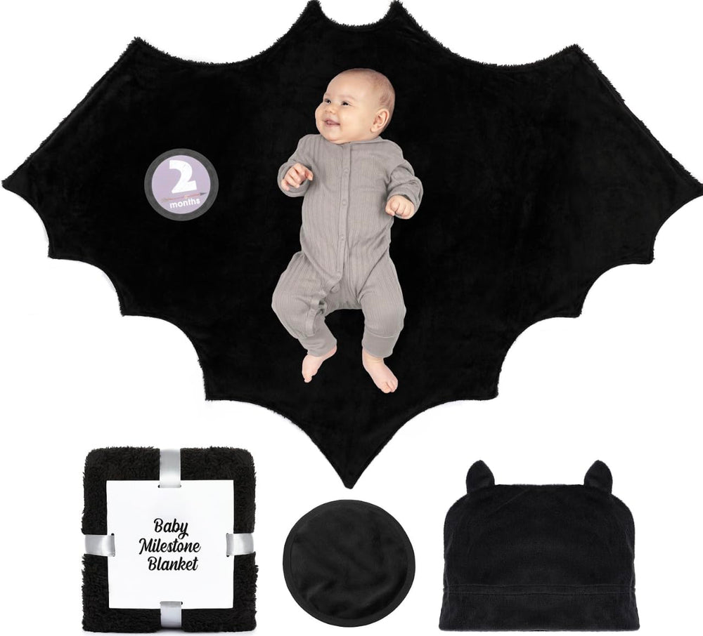Bumba Kids sherpa fleece bat swaddle closeup for plush warmth and cozy cuddles.