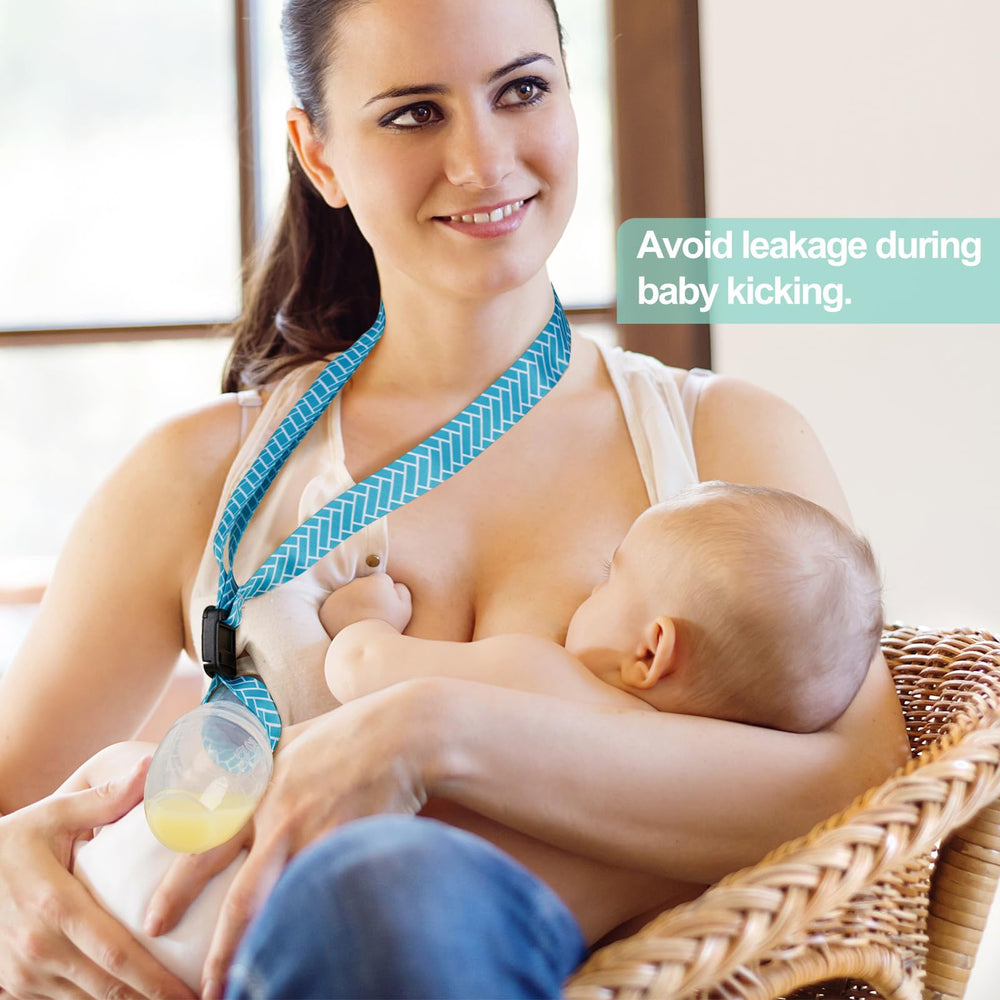 BumbleBee manual breast pump hands-free use demonstrates quiet, portable pumping during feeds
