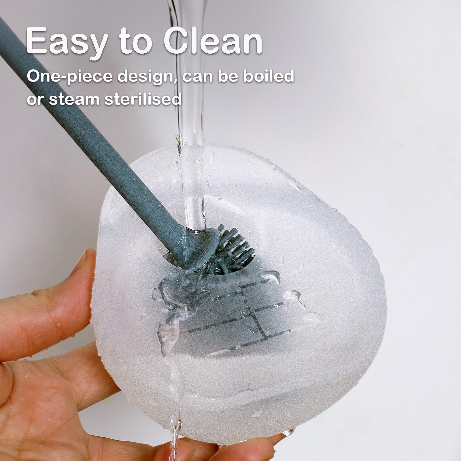 BumbleBee Milk Collector one-piece design for easy steam cleaning.
