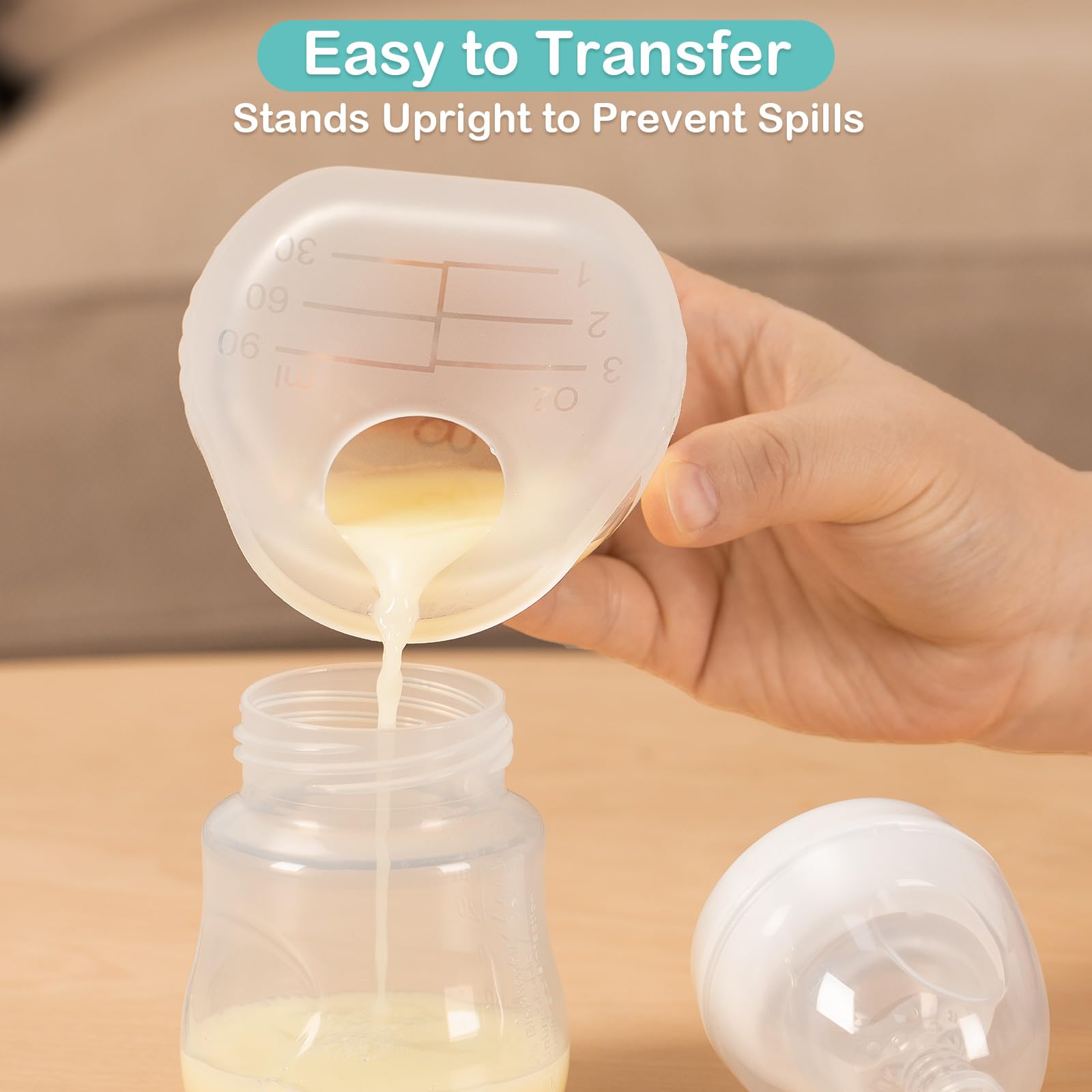 BumbleBee discreet-fit design minimizes nipple discomfort while staying securely in place.