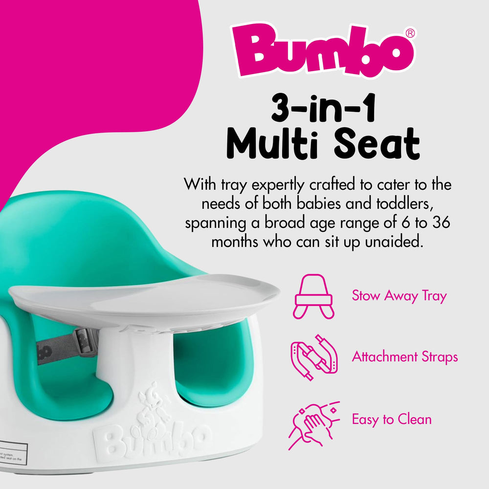 Bumbo 3-in-1 Aqua floor-use supports floor-time meals and play