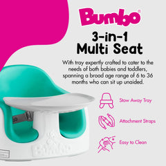 Bumbo 3-in-1 Aqua floor-use supports floor-time meals and play