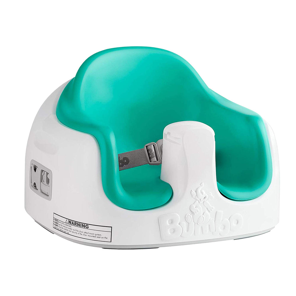 Bumbo 3-in-1 Aqua toddler-booster provides secure seating during meals