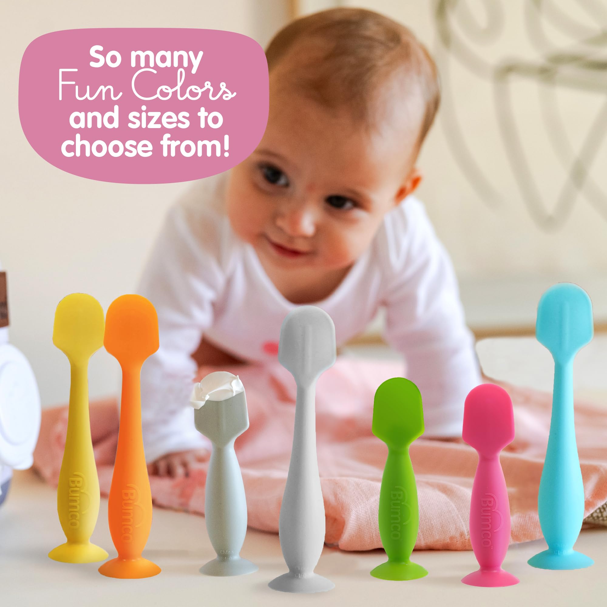 Bumco 6-25-inch Cream Spatula reaches jar bottoms smoothly.