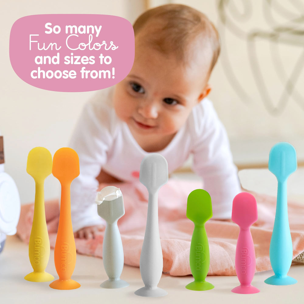 Bumco 6-25-inch Cream Spatula reaches jar bottoms smoothly.