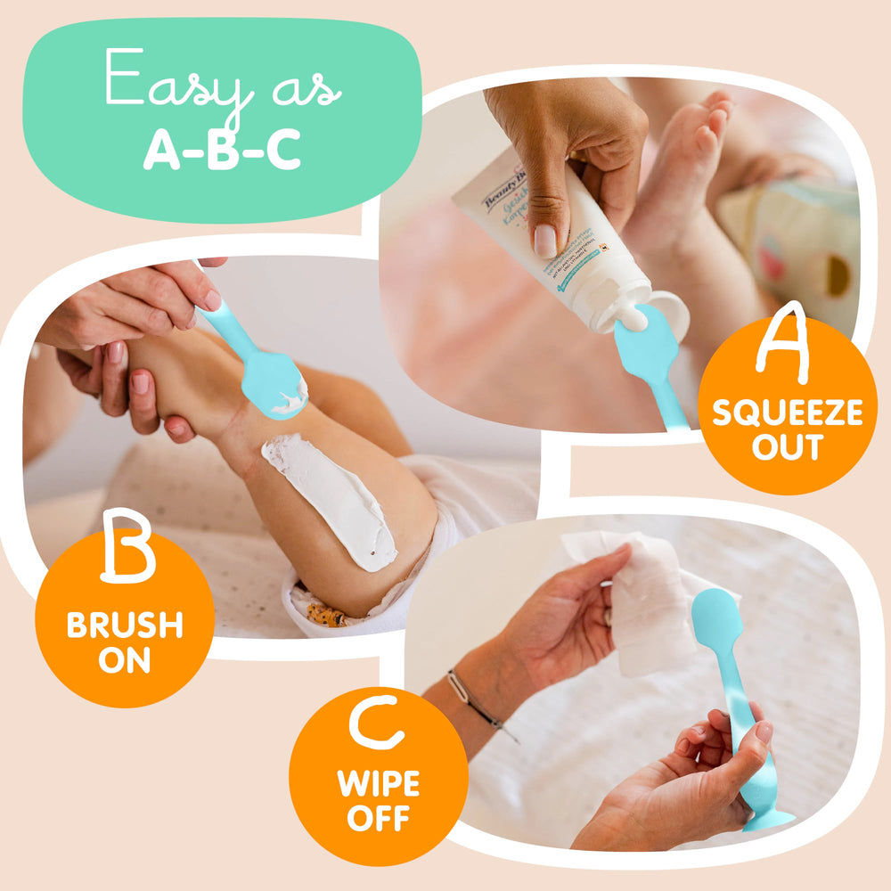 Bumco BPA-free silicone ensures safe, flexible handling during changes.