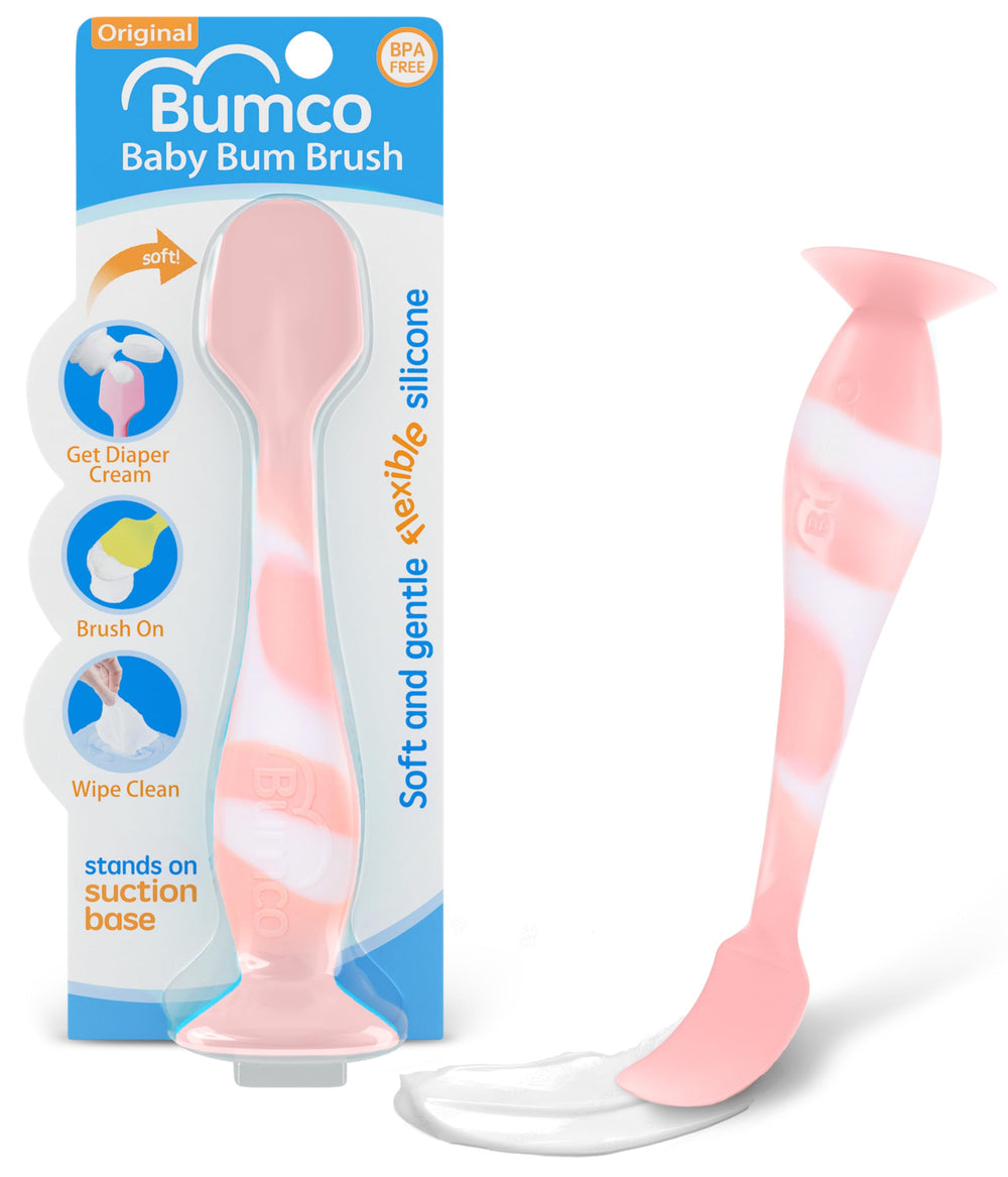 Bumco Baby Bum Brush soft silicone for gentle diaper cream application