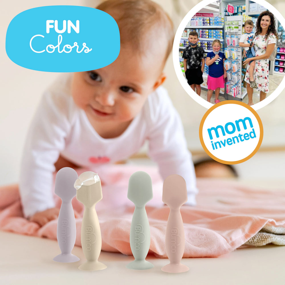 Bumco BPA-free silicone material ensures safe everyday use.