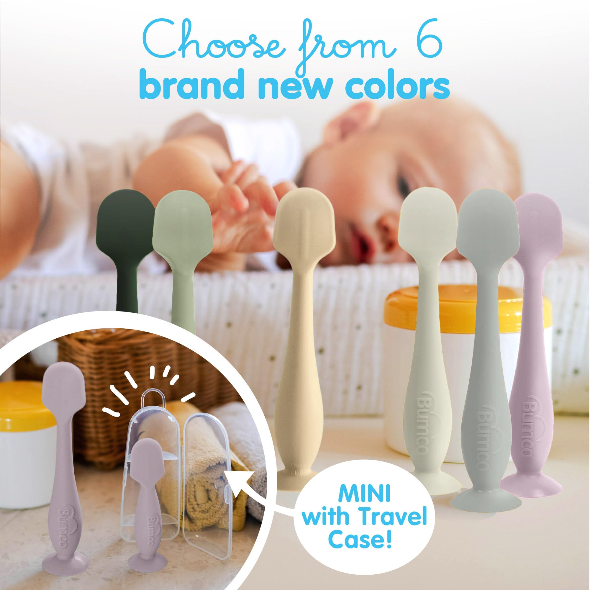 Bumco compact diaper cream applicator fits small jars and travels easily.