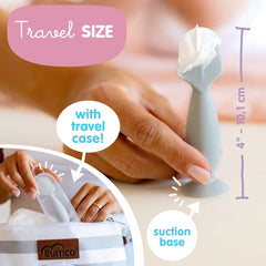 Baby Bum Brush Bumco mini BPA-free diaper spatula for clean hands