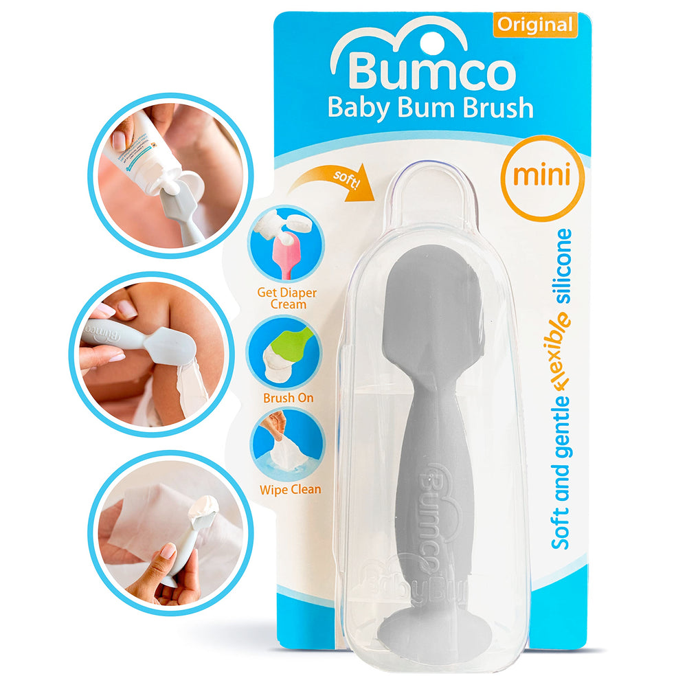 Baby Bum Brush Bumco mini diaper cream spatula in case for on-the-go changes