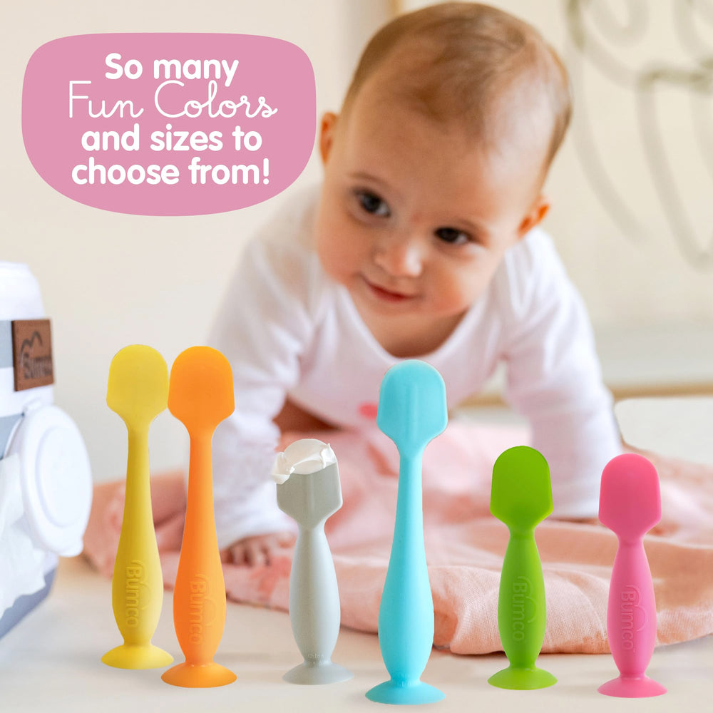 Wipe-clean design from Bumco for hygienic reuse after diaper changes.
