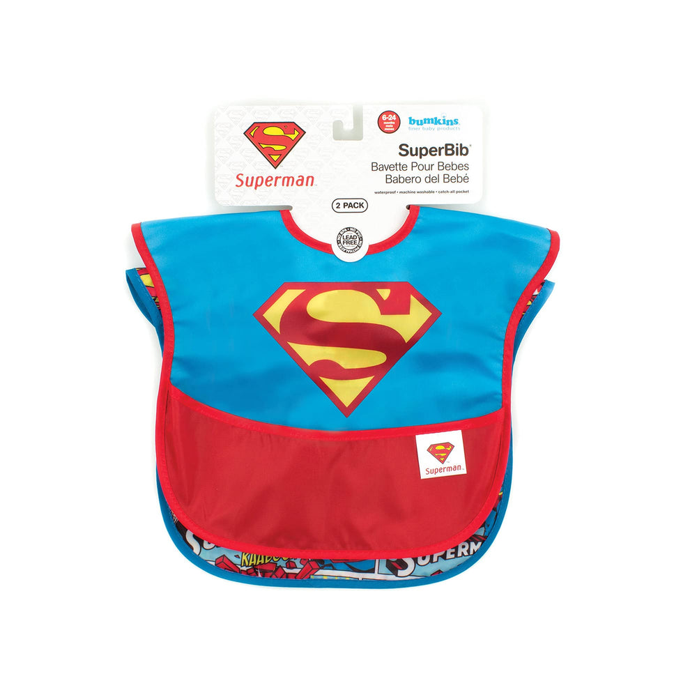 Bumkins SuperBib waterproof fabric swatch demonstrates easy wipe-clean surface.