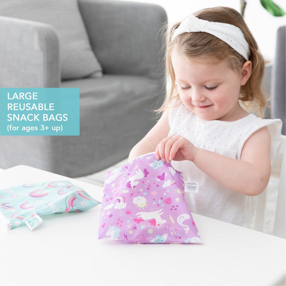 Bumkins waterproof fabric blends polyester with TPU for everyday spill resistance