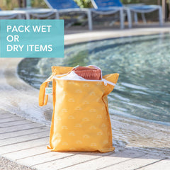 Bumkins waterproof wet bag Desert Boho, washable and reusable travel essential