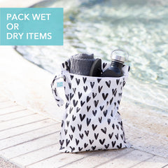 Bumkins wet bag travel snap—easy stroller attachment for on-the-go organization.