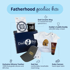 Bump Boxes black ceramic dad mug for sturdy daily coffee during night feeds.