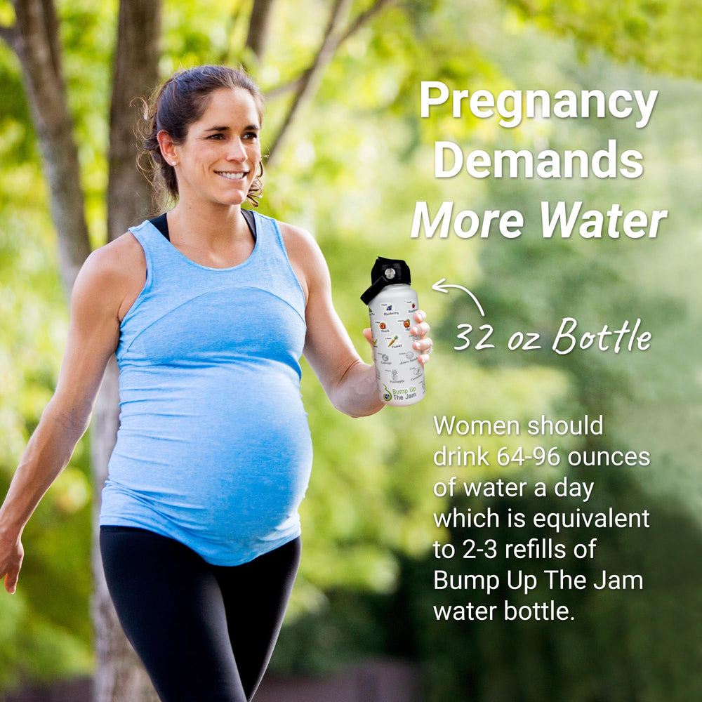 Bump Up The Jam on-the-go hydration use while pregnant