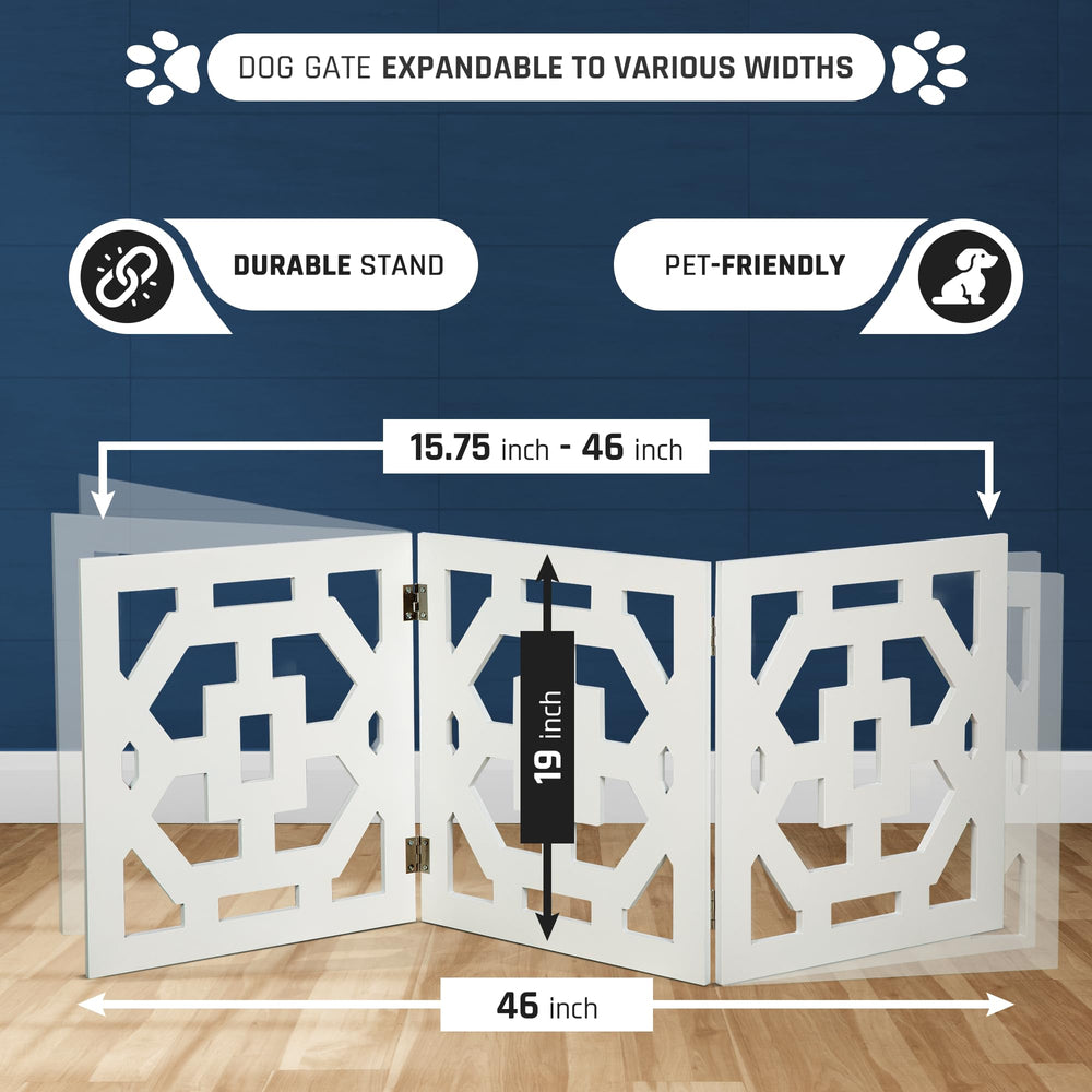 Bundaloo dog gate foldable for compact storage and easy transport.