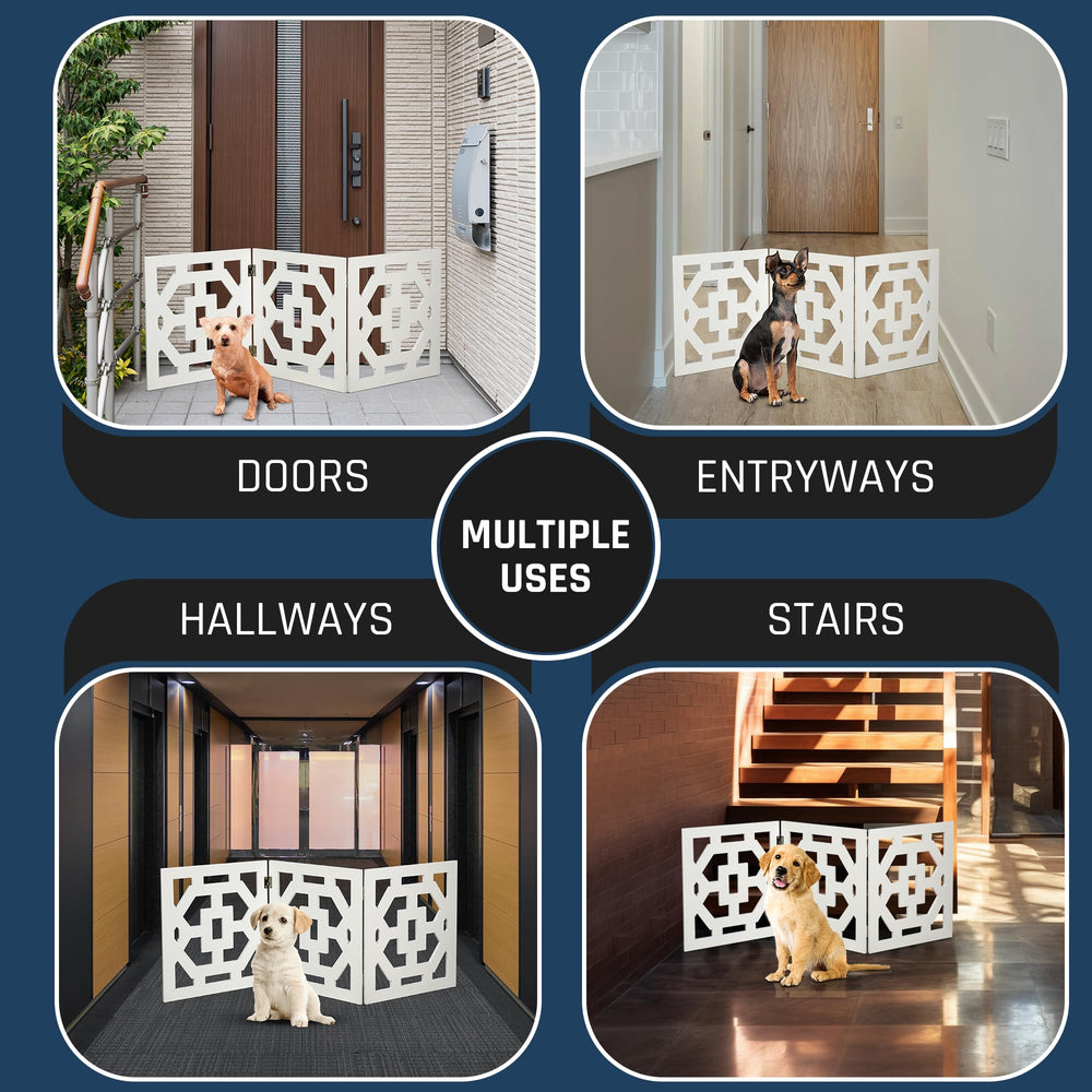 Bundaloo durable wooden gate with reinforced hinges for longevity.