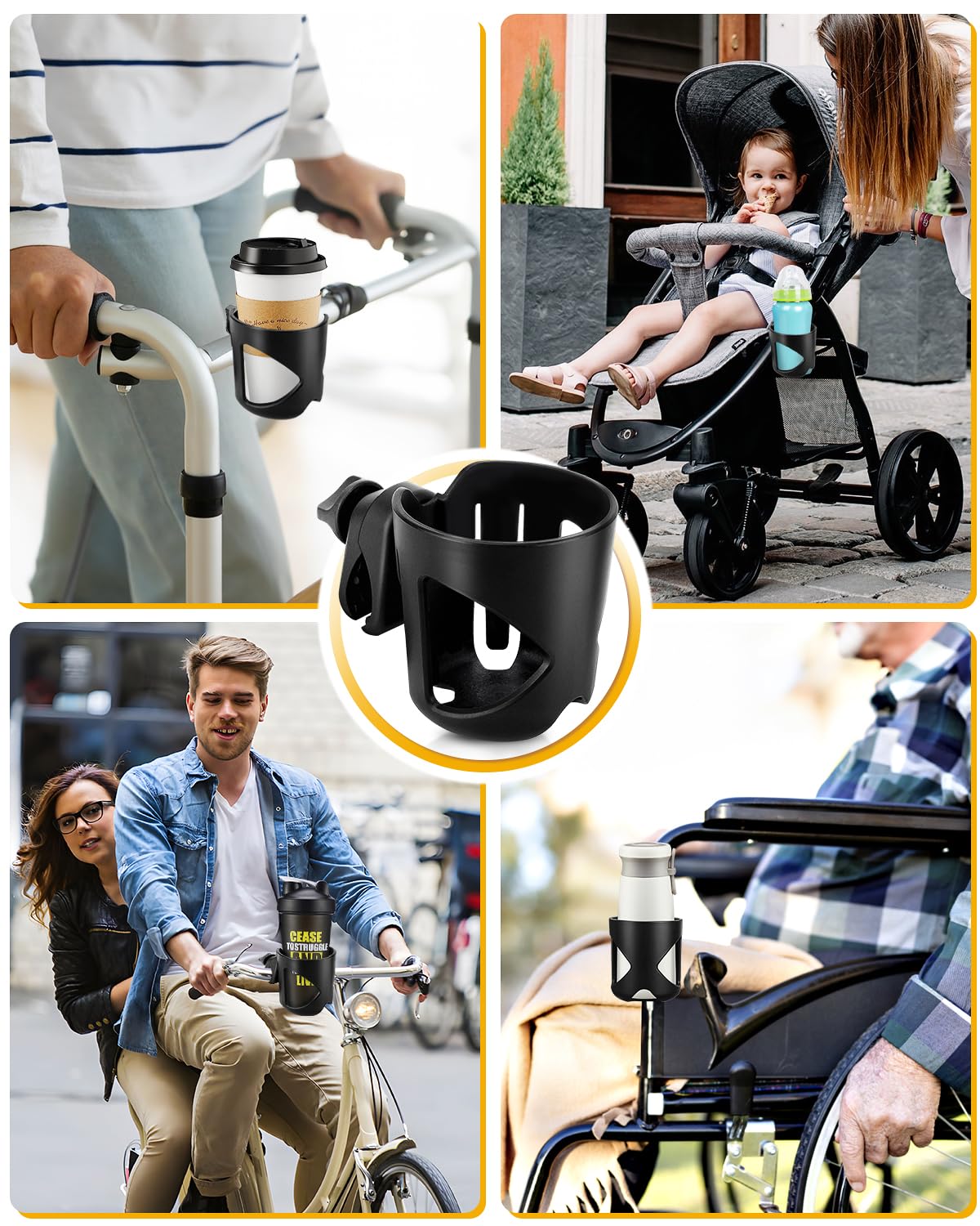 BundlePRO secure-hold design prevents spills on the move