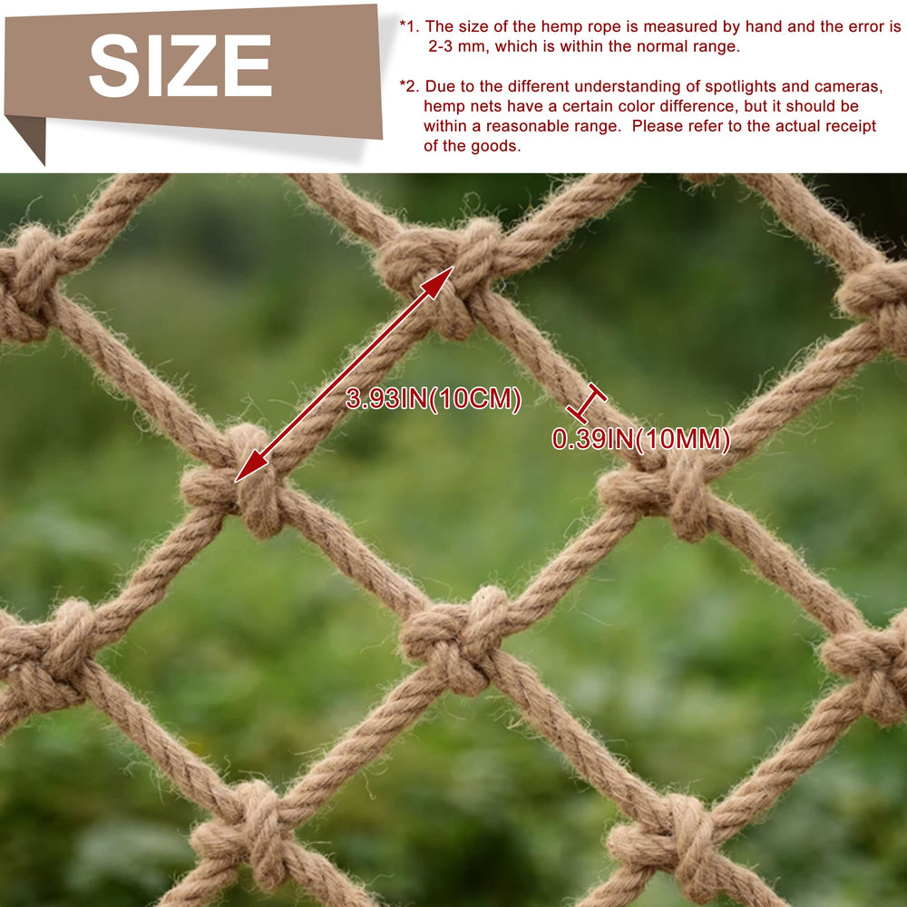 Bunifa rope net indoor decor, adds retro charm and durable hanging solution for rooms.