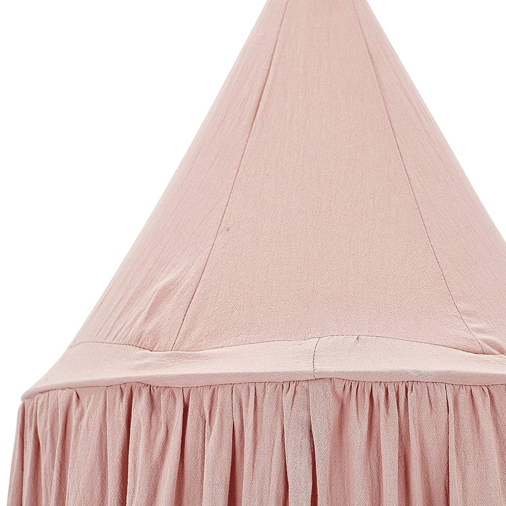 Bunnikins & Clover bed canopy interior decor scene with nightlight boosts cozy ambiance.