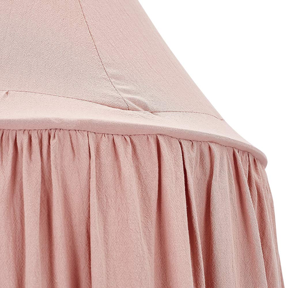 Bunnikins & Clover canopy paired with lights creates a soothing bedtime ritual.