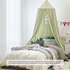 Bunnikins & Clover reading nook canopy over a small reading space