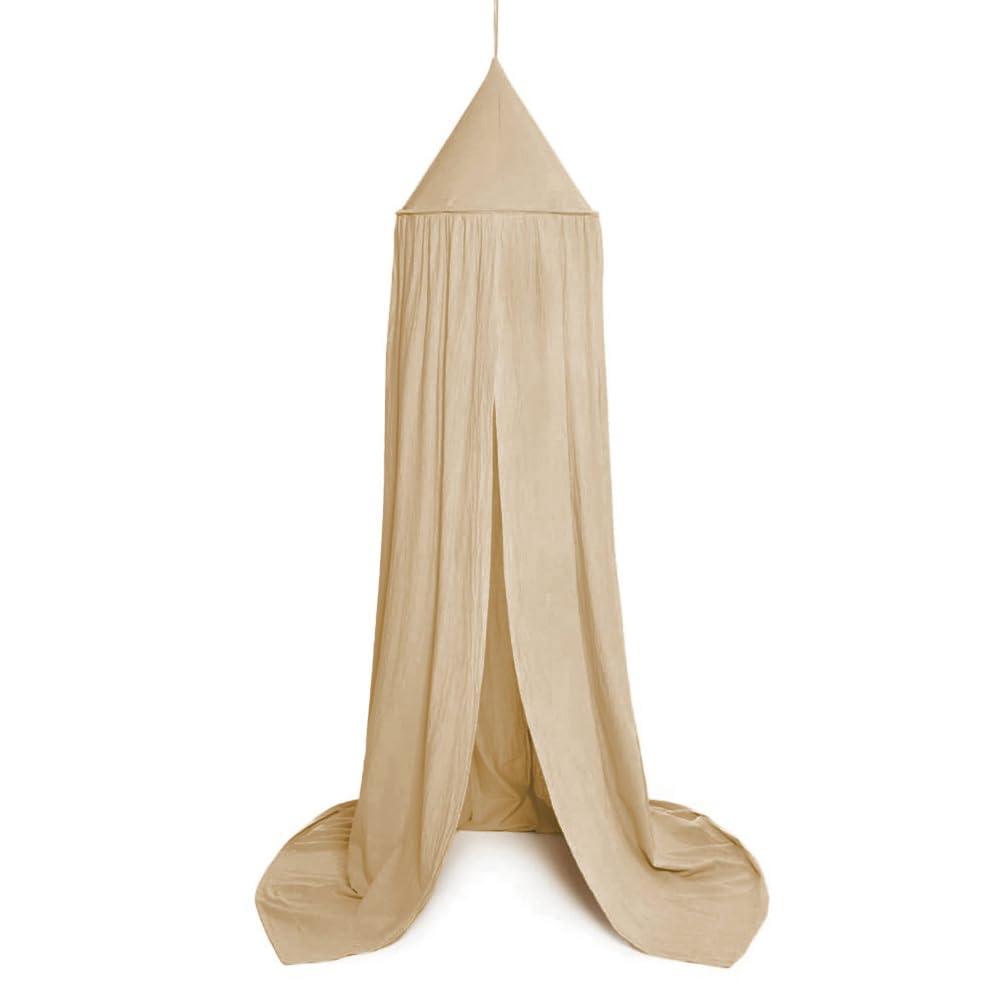 Bunnikins & Clover canopy soft cotton fabric for breathable comfort.