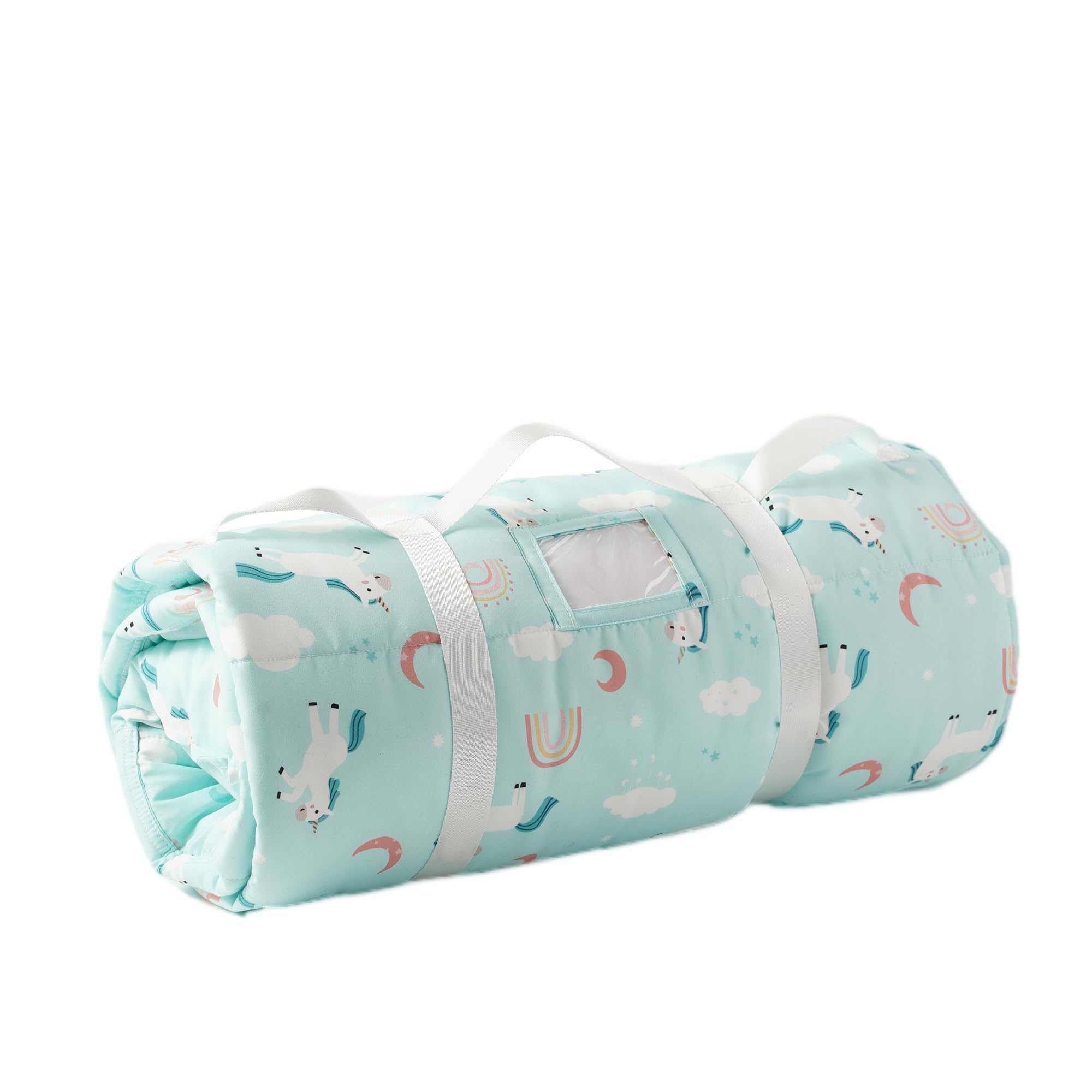 Bunnikins & Clover durable polyester fill ensures long-lasting nap comfort.