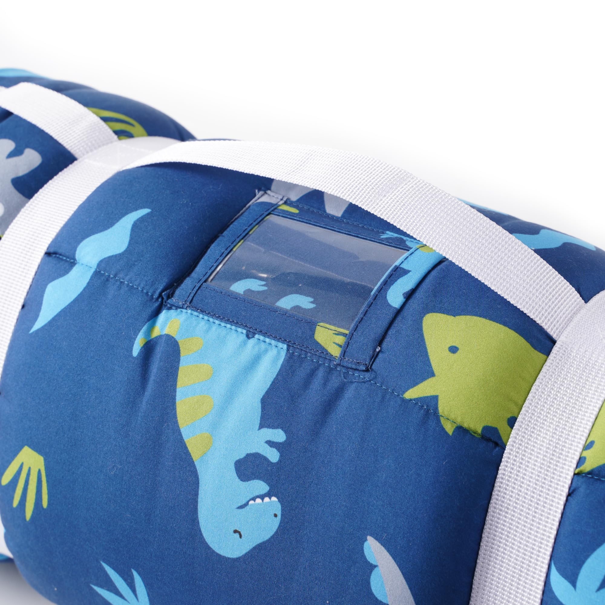 Bunnikins & Clover nap mat ideal for travel and camping trips.