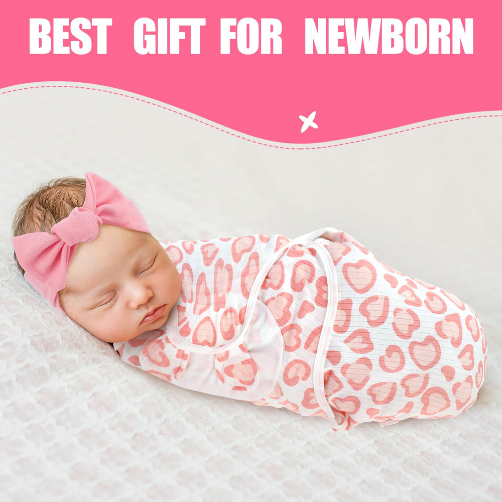 Bunnycool newborn swaddle pack includes four blankets for versatility