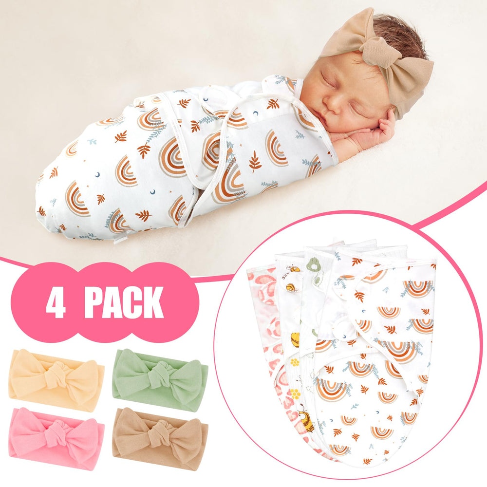 Bunnycool preemie swaddle heart pattern adds cute style to wraps