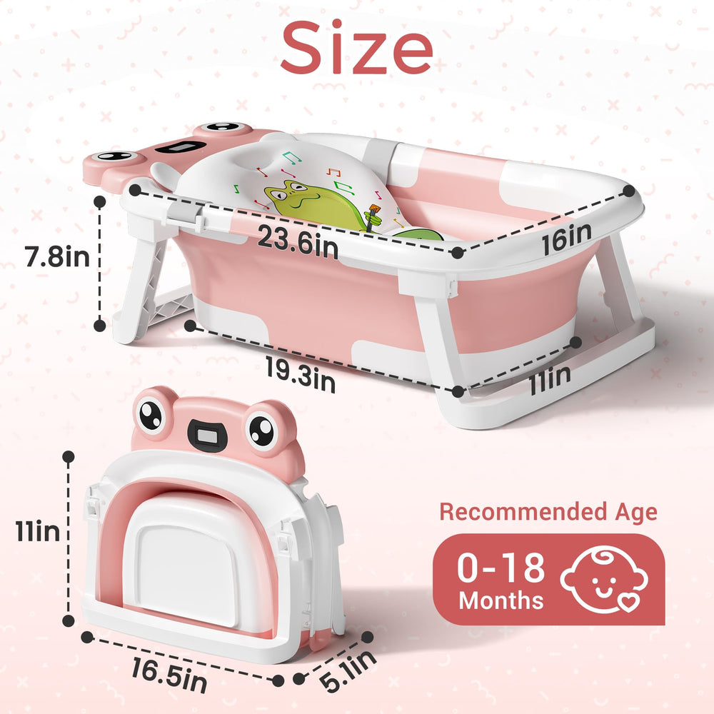 Bunwag bath tub thermometer ensures safe water temperature during bath.