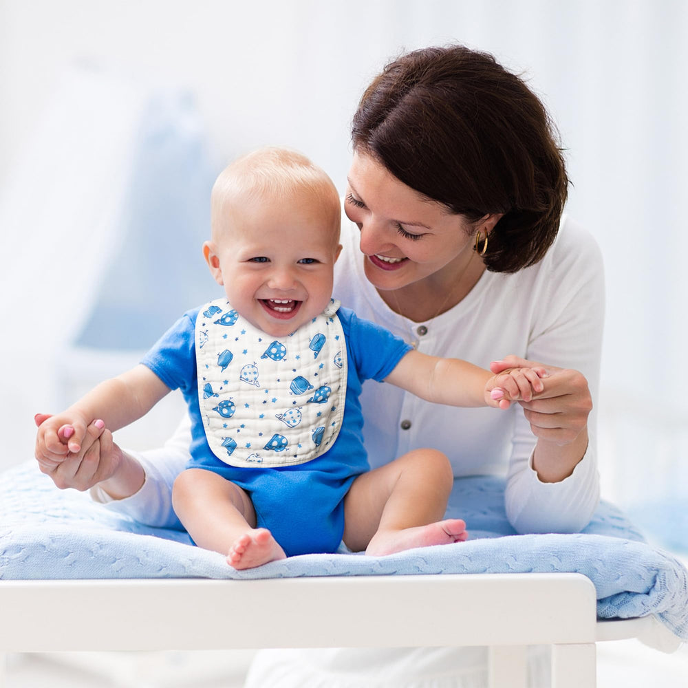 BUoonyer bibs make a thoughtful baby gift, ideal for new parents.