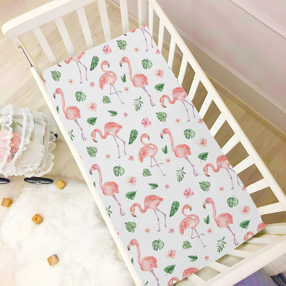 Burbuja Flamingos care instructions ensure easy upkeep and long-lasting print appearance.