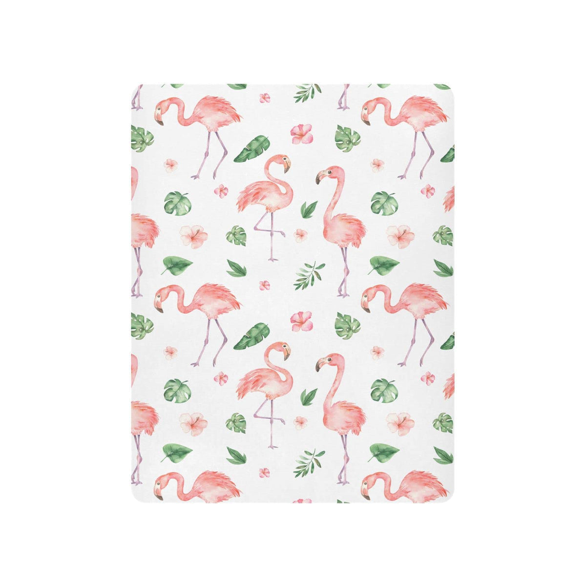 Burbuja Flamingos crib sheet features soft fabric for baby's sensitive skin and cozy naps.