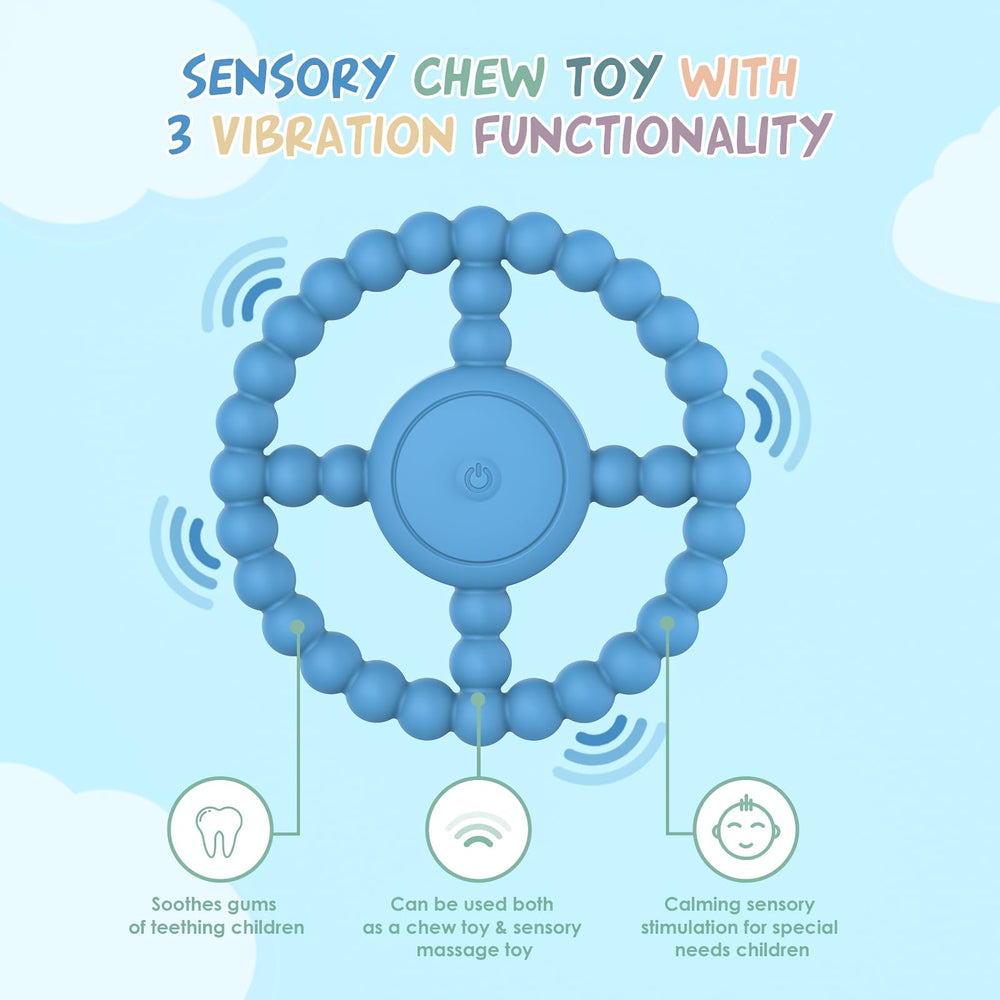 B.urHero three vibration settings provide adaptable sensory input for different needs.