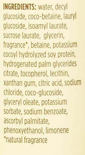 Burt's Bees Baby Bee Shampoo image with soy protein nourishes hair and skin.