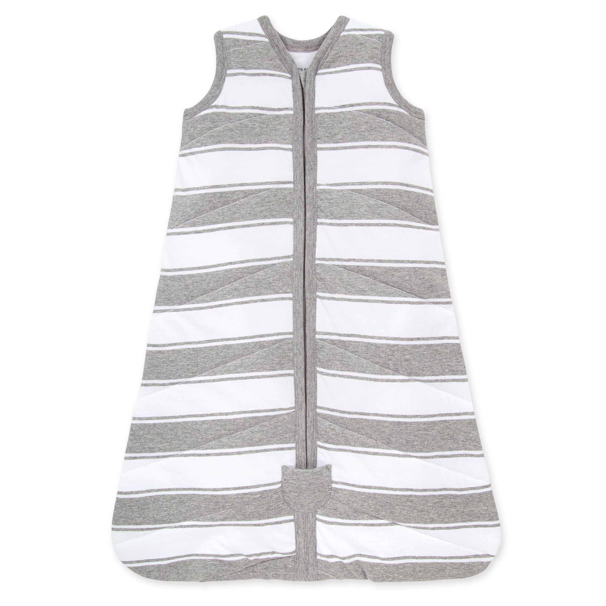 Burt's Bees Baby Beekeeper wearable blanket in winter offers soft, secure warmth for safer sleep.